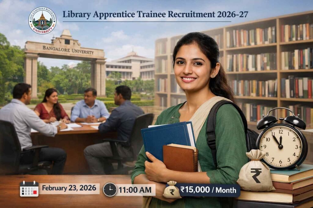 Bangalore University Recruitment 