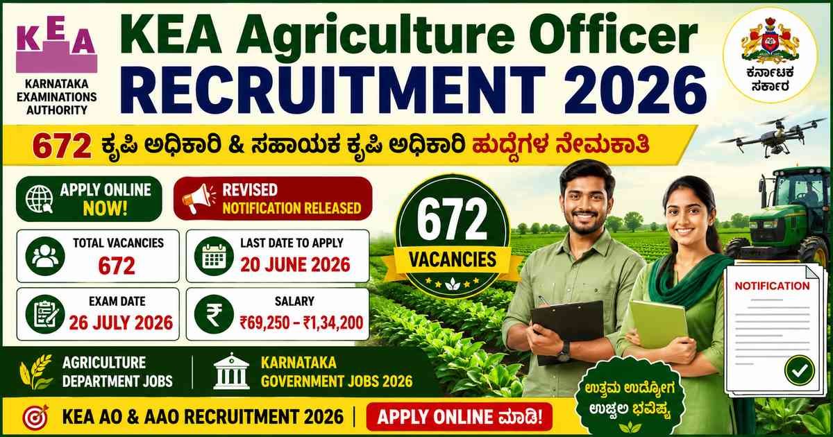 KEA Agriculture Officer Recruitment 2026