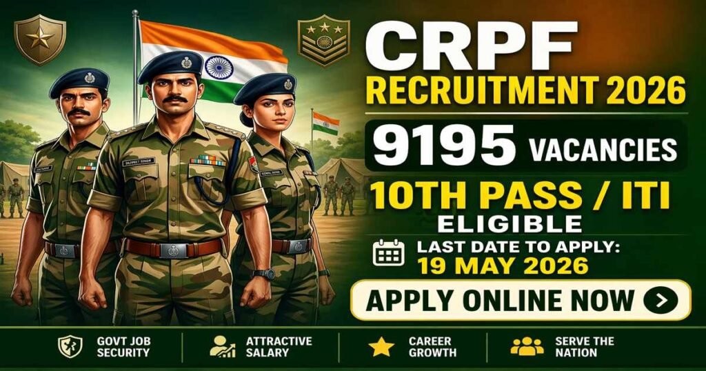 CRPF Constable Recruitment