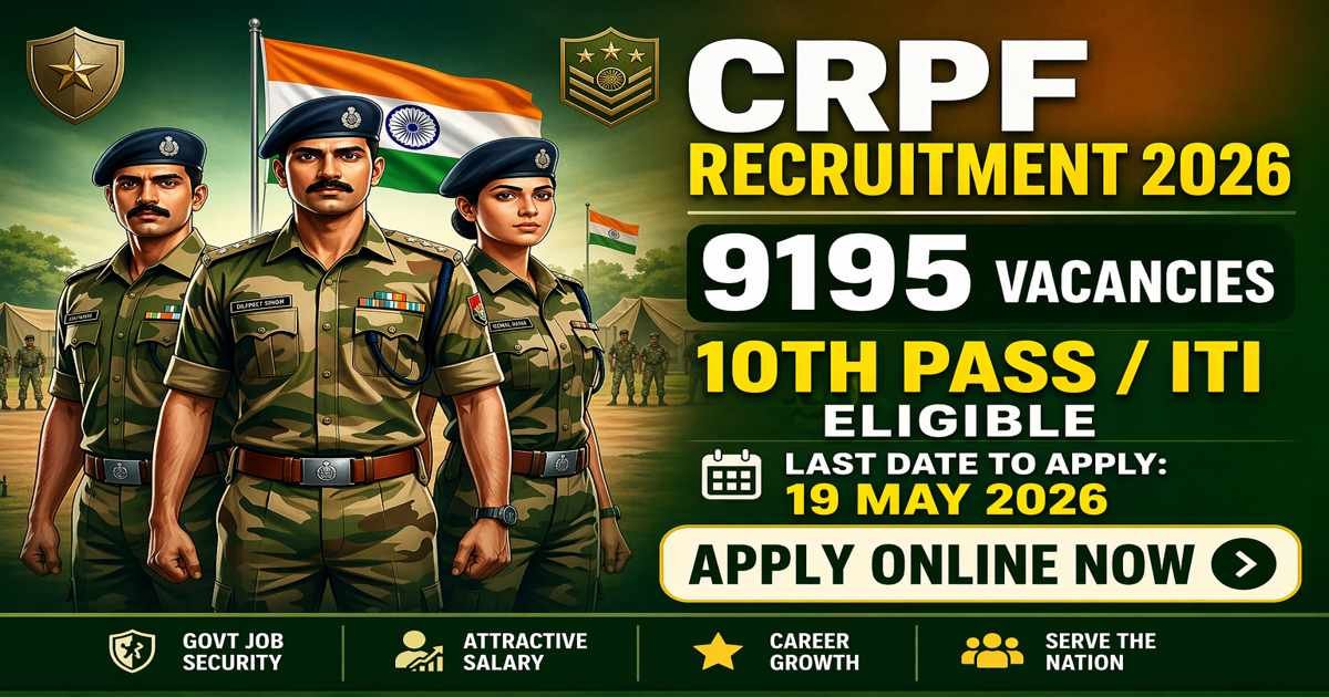CRPF Constable Recruitment