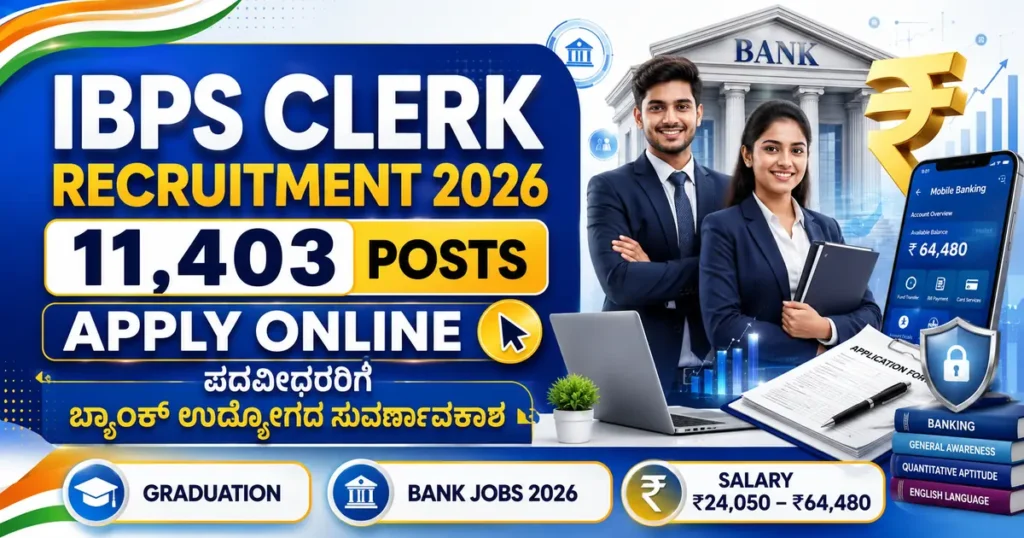 IBPS Clerk Recruitment 2026